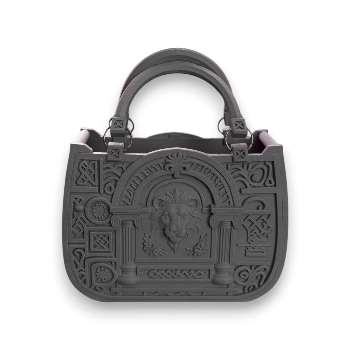 Luxury 3D-printed handbag from JUSTICE & POWER collection, JUSTICE&POWER 3D-printed handbag