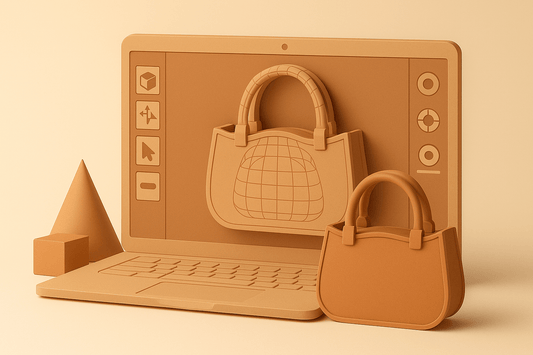 Custom 3D modeling service for personalized handbags, 3D Modeling of Your Handbag