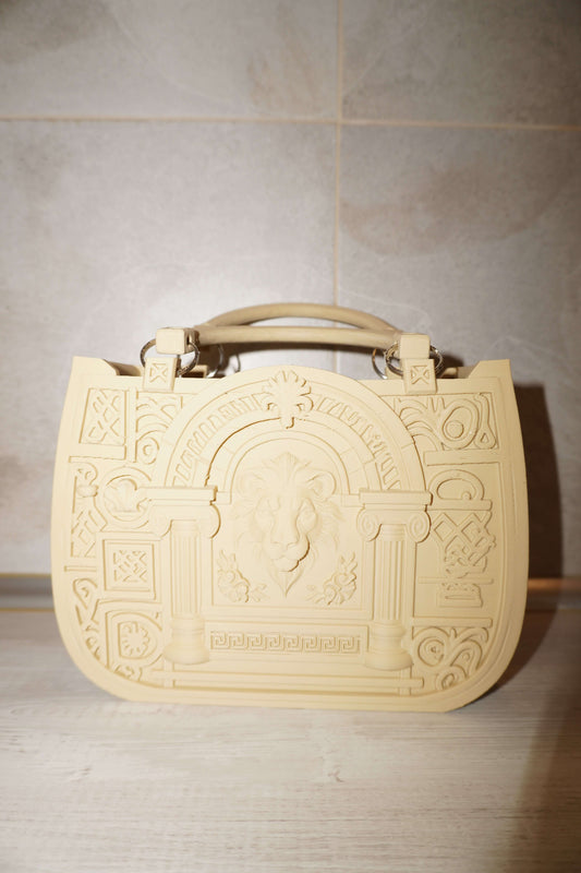 Matte desert tan handbag with small visual defects – limited edition, Matte Desert Tan Handbag - Small Visual Defects