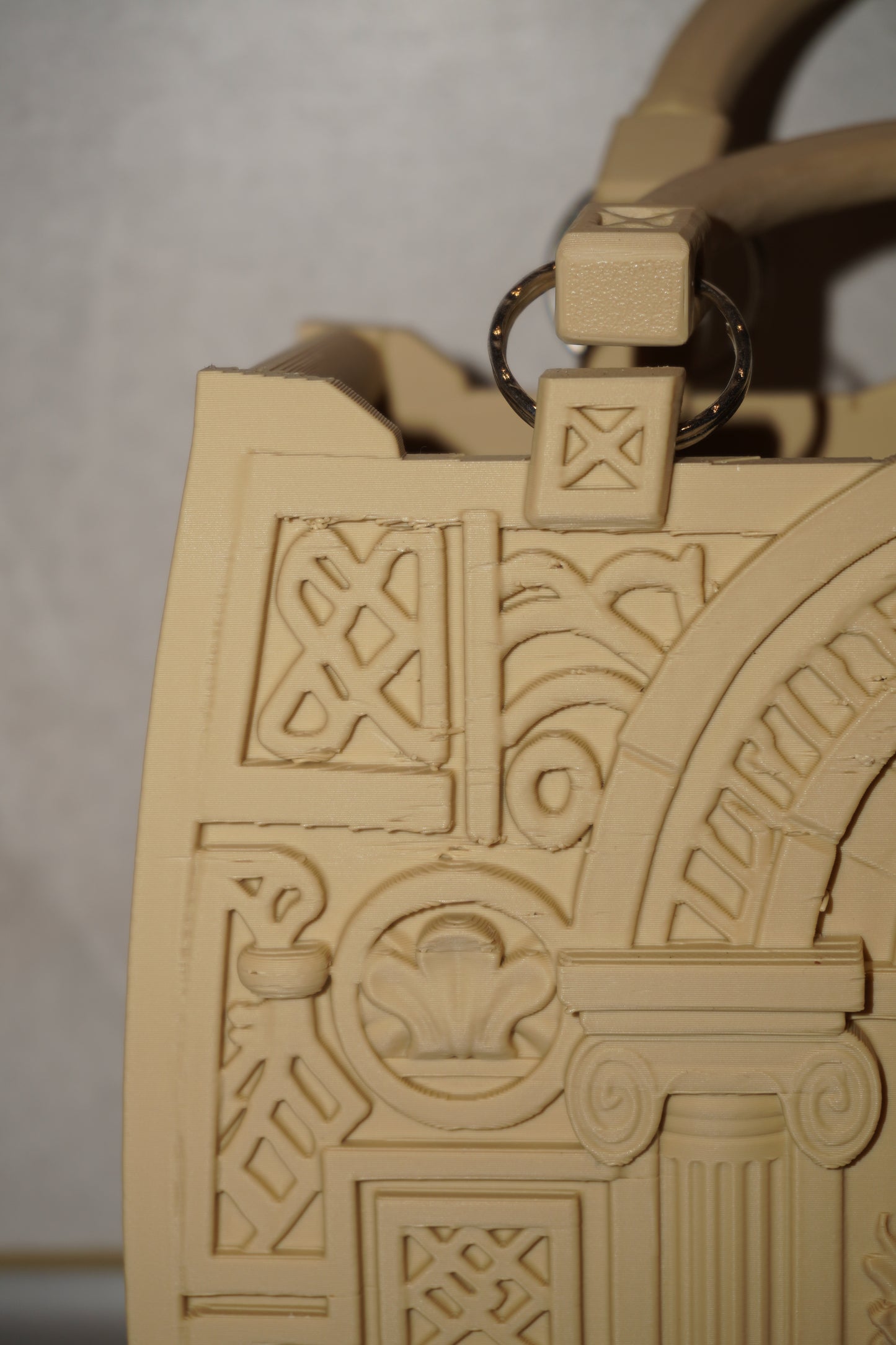 Matte Desert Tan Handbag - Small Visual Defects