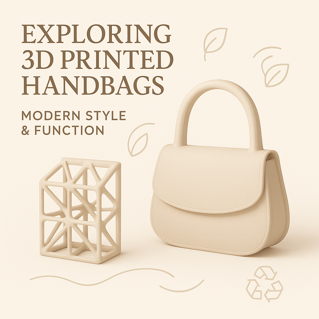 Exploring 3D Printed Handbags for Modern Style and Function