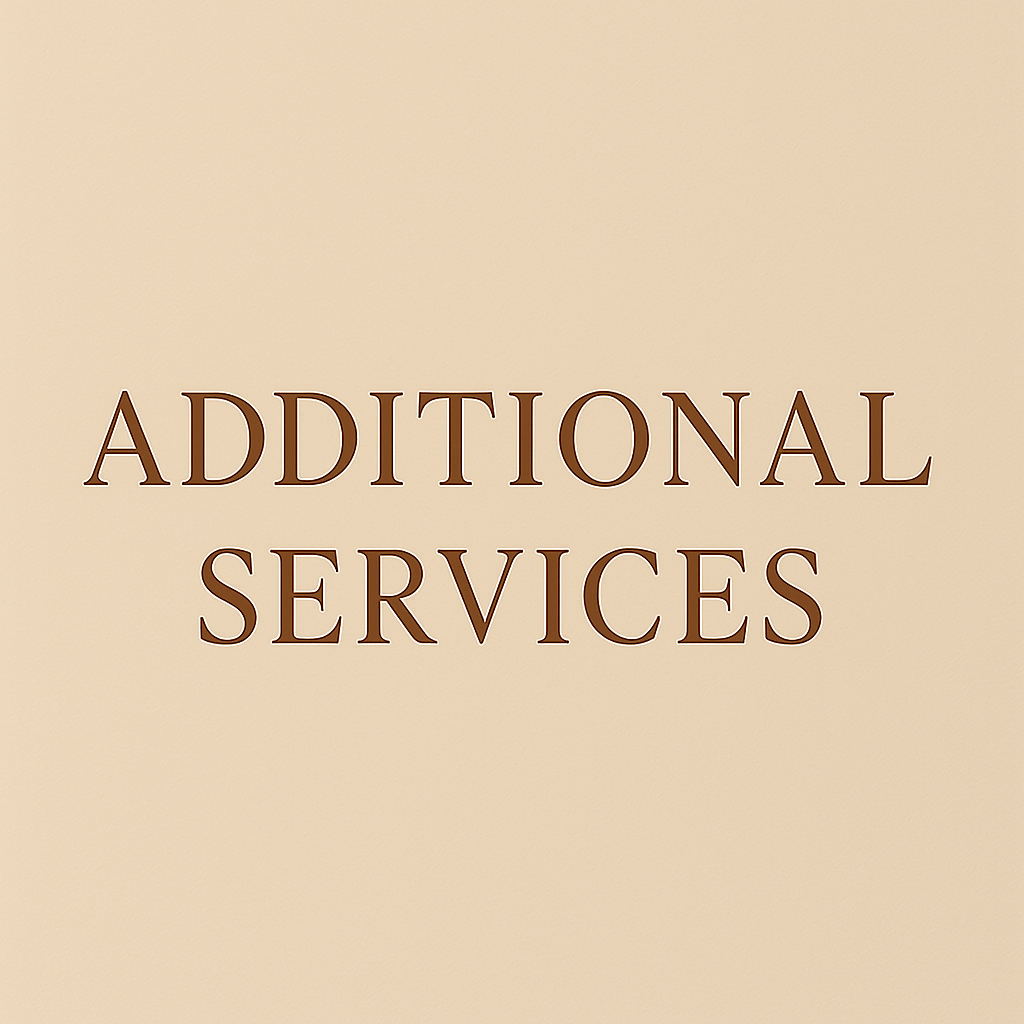 Additional Services