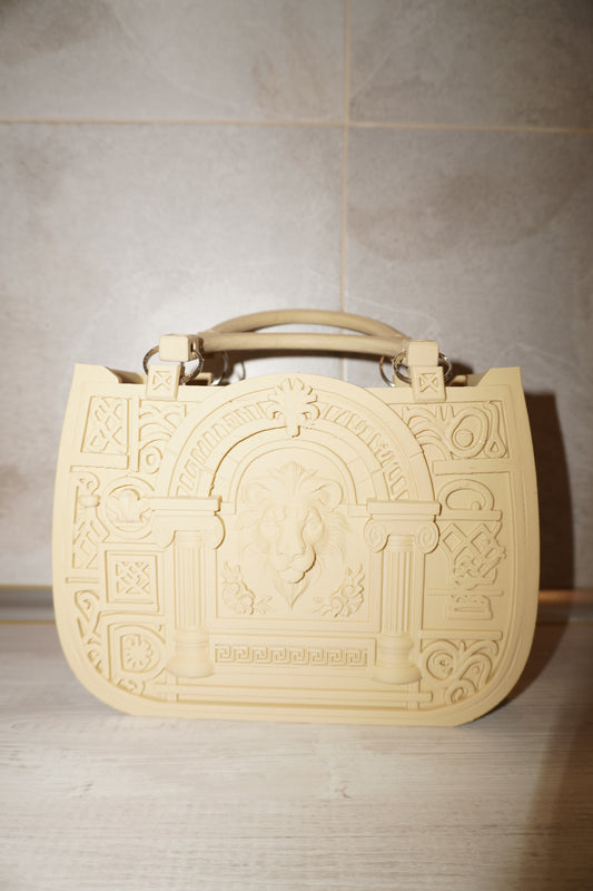 Matte Desert Tan Handbag - Small Visual Defects