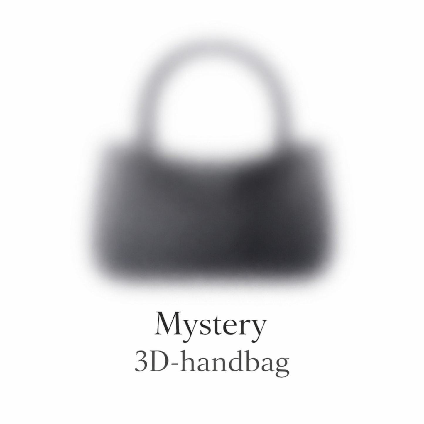  Mystery bag 3D-printed handbag Mystery 3D-printed handbag is not a design you choose - it’s a design that chooses you.This piece is a personal collaboration between you and our creative process.Instead of selecting a ready-made model, you share who you are 