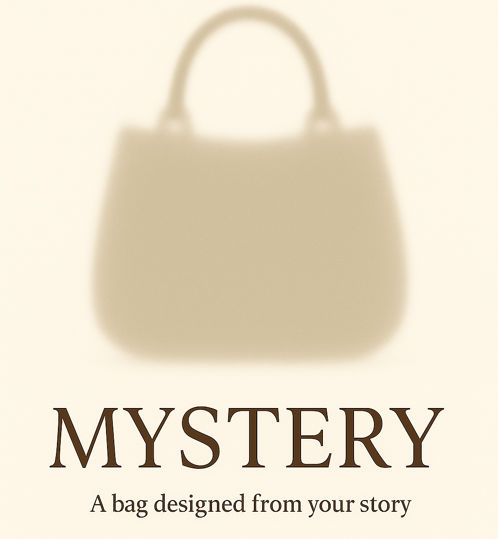 Mystery bag 3D-printed handbag Mystery 3D-printed handbag is not a design you choose - it’s a design that chooses you.This piece is a personal collaboration between you and our creative process.Instead of selecting a ready-made model, you share who you are -