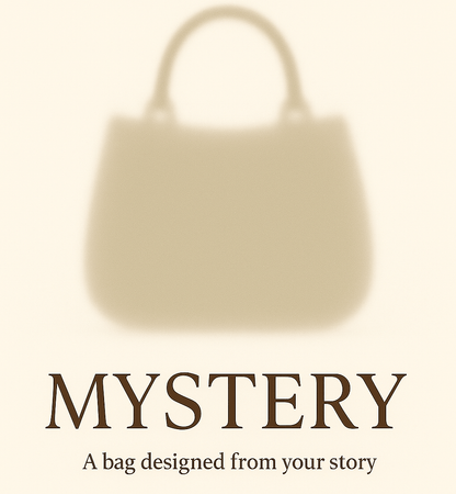 Mystery bag 3D-printed handbag Mystery 3D-printed handbag is not a design you choose - it’s a design that chooses you.This piece is a personal collaboration between you and our creative process.Instead of selecting a ready-made model, you share who you are -