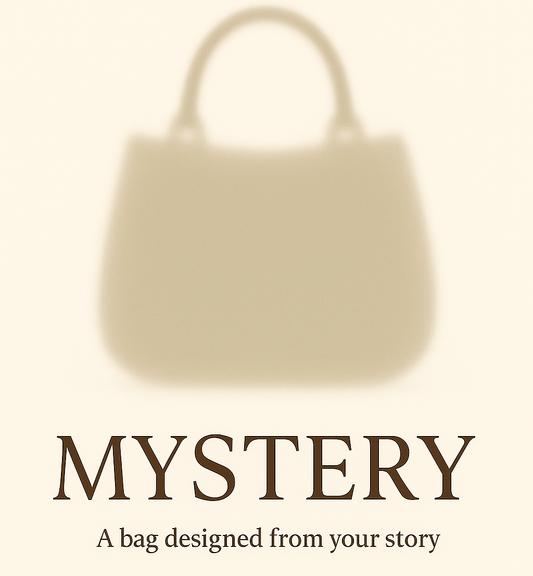 Mystery bag 3D-printed handbag Mystery 3D-printed handbag is not a design you choose - it’s a design that chooses you.This piece is a personal collaboration between you and our creative process.Instead of selecting a ready-made model, you share who you are -